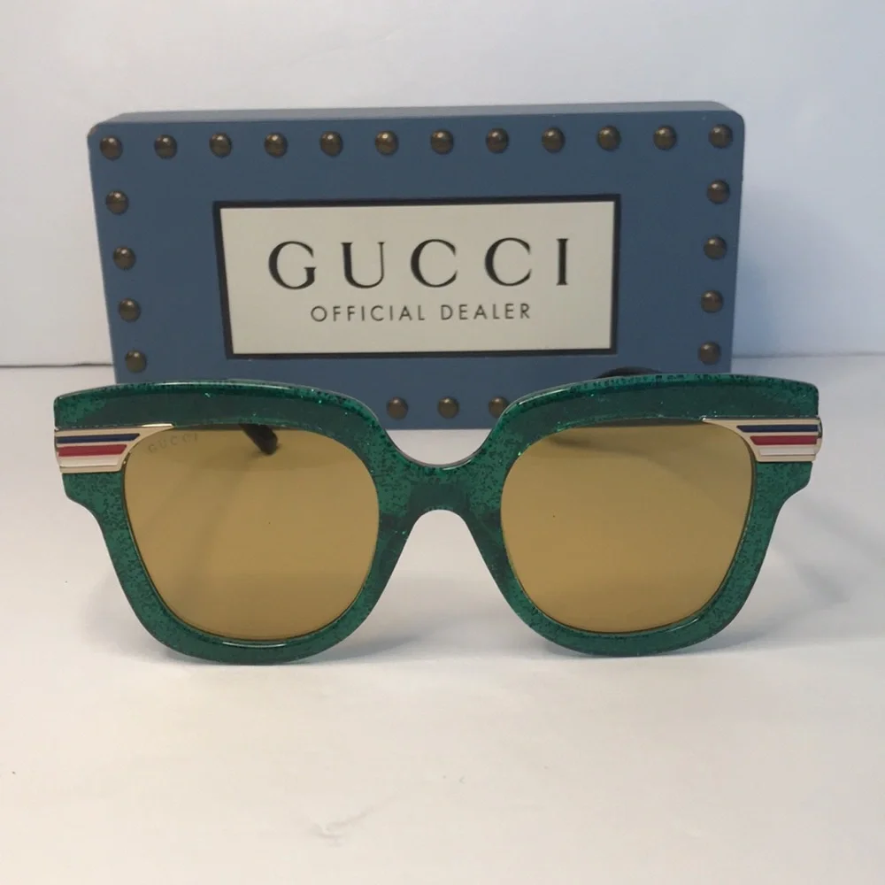 New 💯 Authentic Gucci GG0281S 006 50 Ladies Sunglasses - Picture 3 of 17